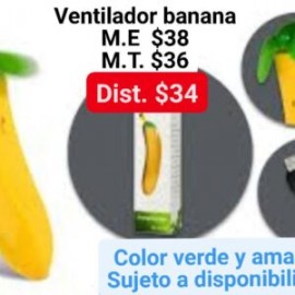 Ventilador banana