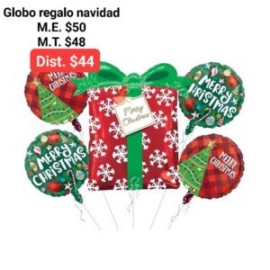 Globo regalo navidad