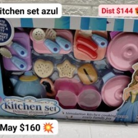 Kitchen set azul