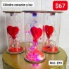Cilindro corazon y luz