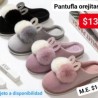 Pantufla peluche mod varios