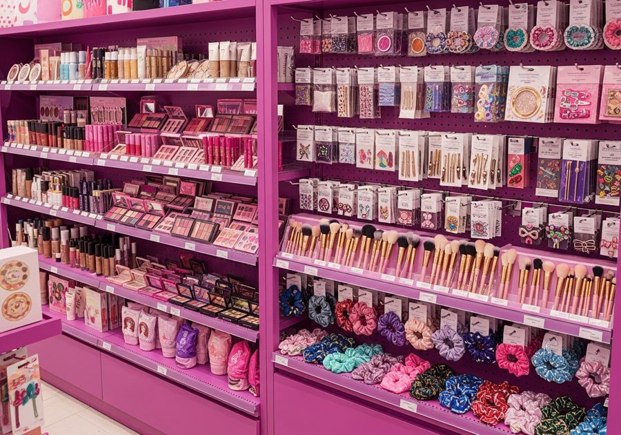 Accesorios para mujer en exhibición